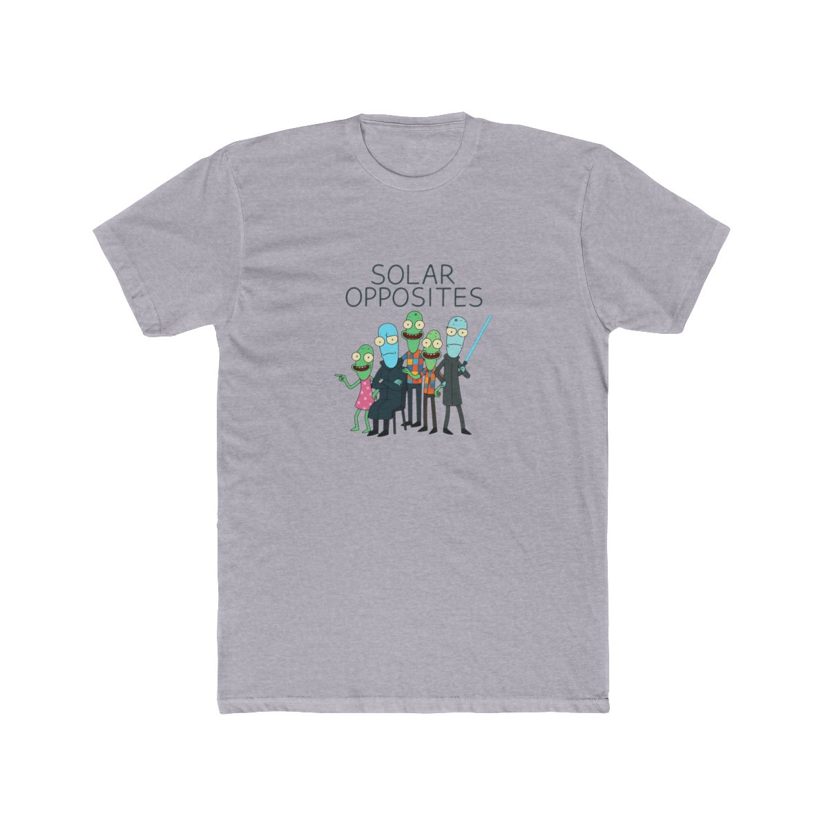 Solar Opposites "Solar Opposites." Unisex Tee - alternate angle 5, merchandise