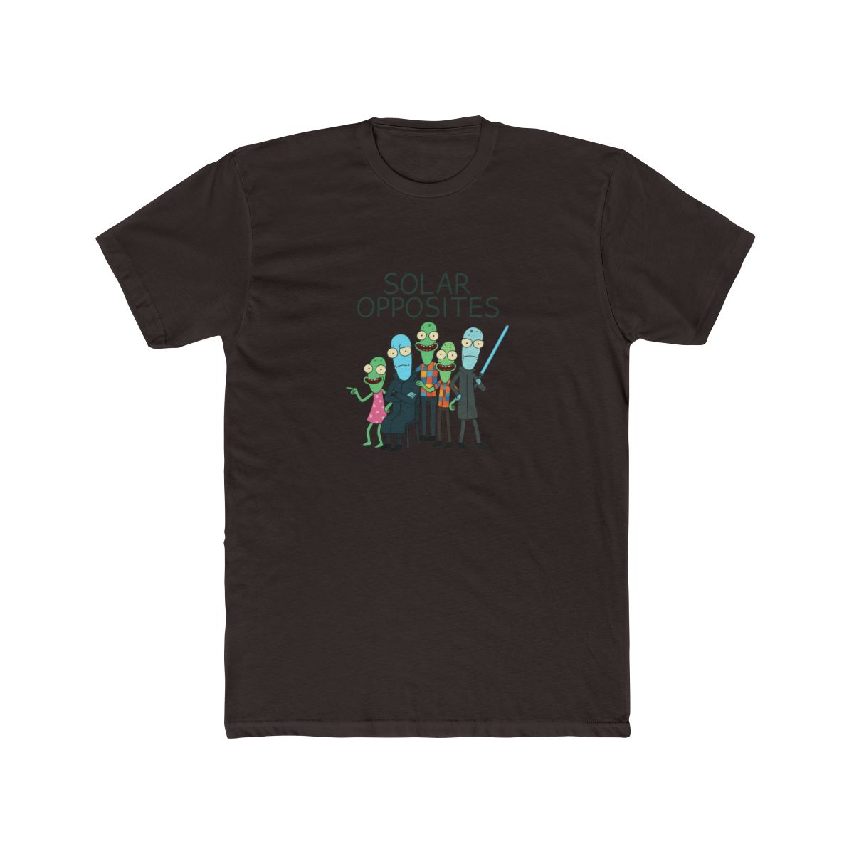 Solar Opposites "Solar Opposites." Unisex Tee - alternate angle 4, merchandise