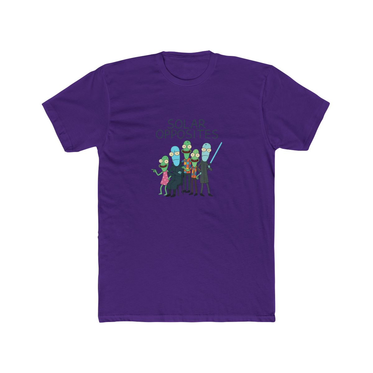 Solar Opposites "Solar Opposites." Unisex Tee - alternate angle 2, merchandise
