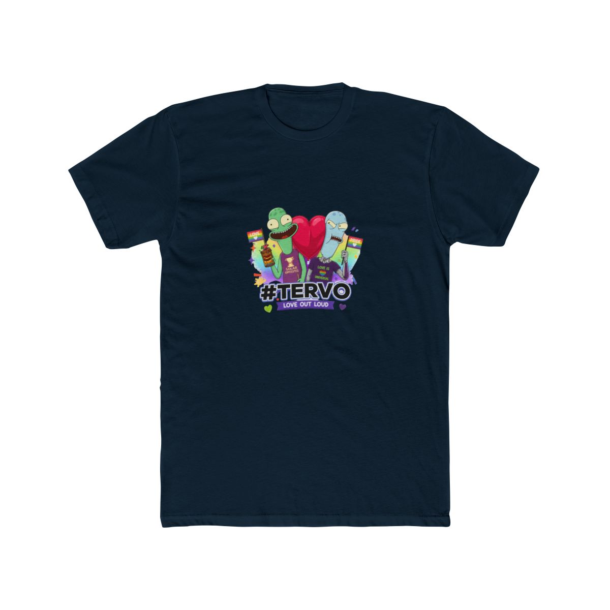 Solar Opposites Tervo Pride T Shirt - alternate angle 4, merchandise