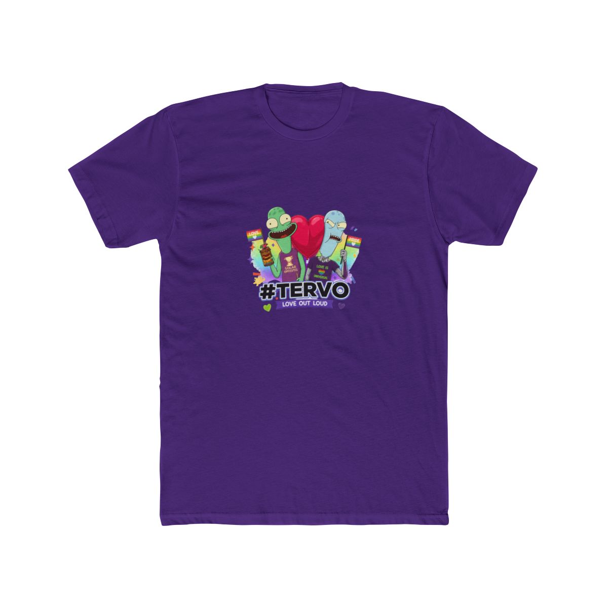 Solar Opposites Tervo Pride T Shirt - alternate angle 5, merchandise