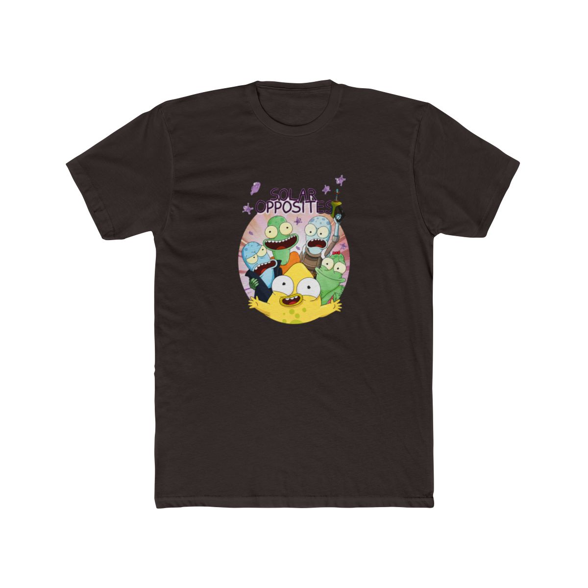 Solar Opposites Season 4 Key Art Adult T Shirt - alternate angle 2, merchandise
