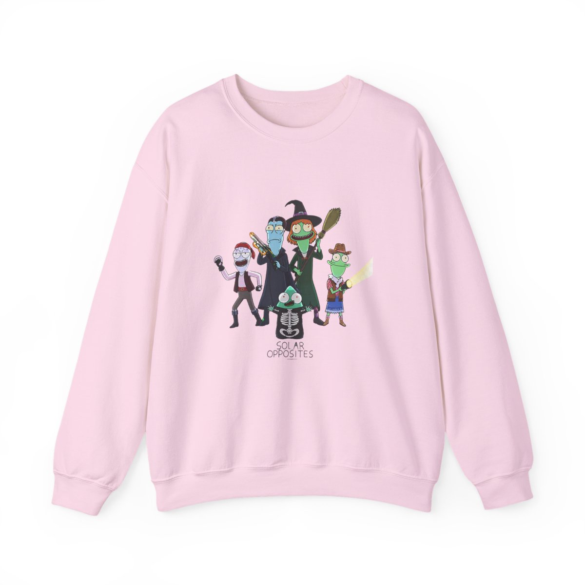 Solar Opposites Halloween Fleece Crewneck Sweatshirt - Official Sweatshirts merchandise