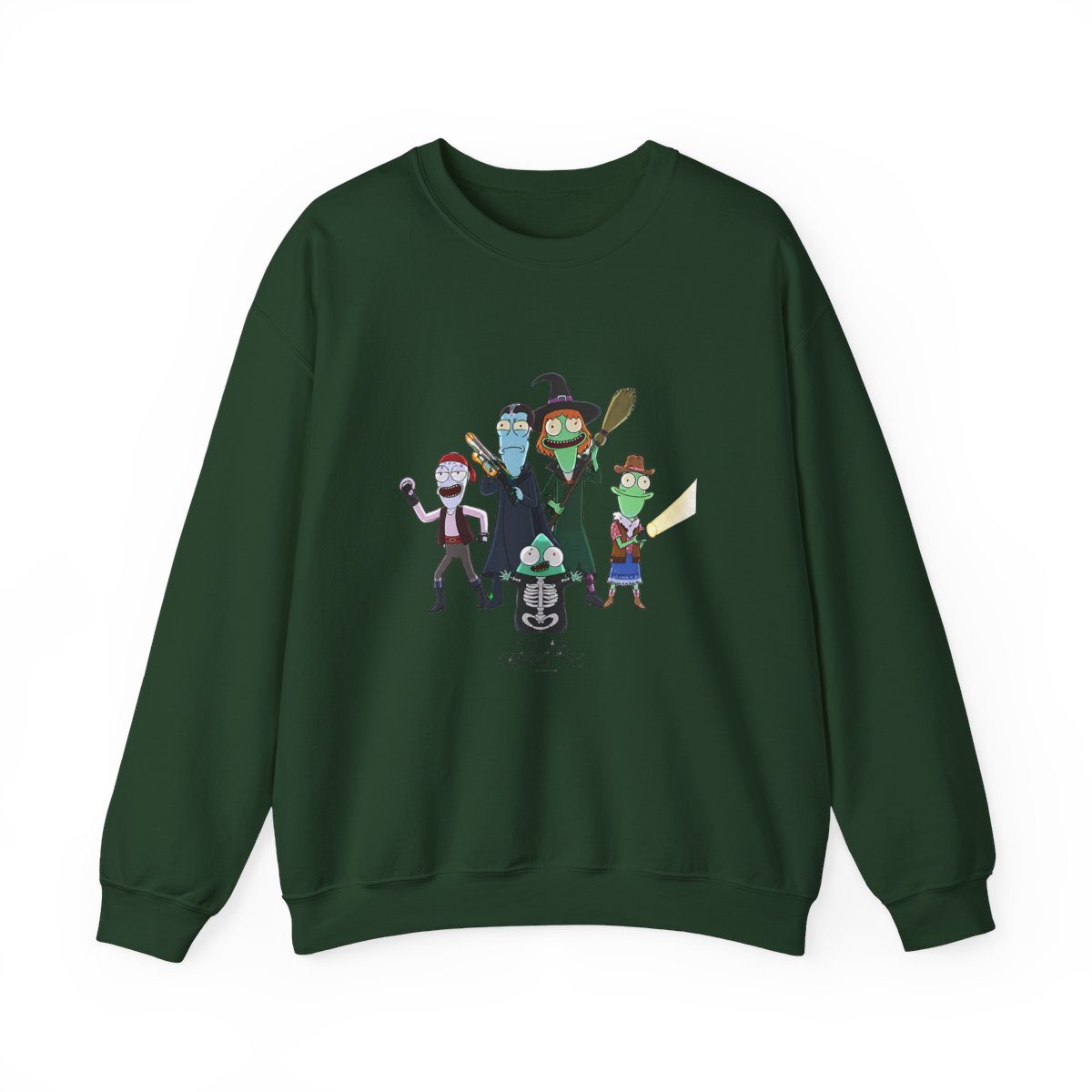 Solar Opposites Halloween Fleece Crewneck Sweatshirt - Official Sweatshirts merchandise