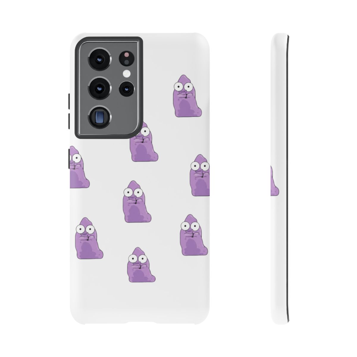 Purple Pleading Pupa Iphone Case - alternate angle 4, merchandise