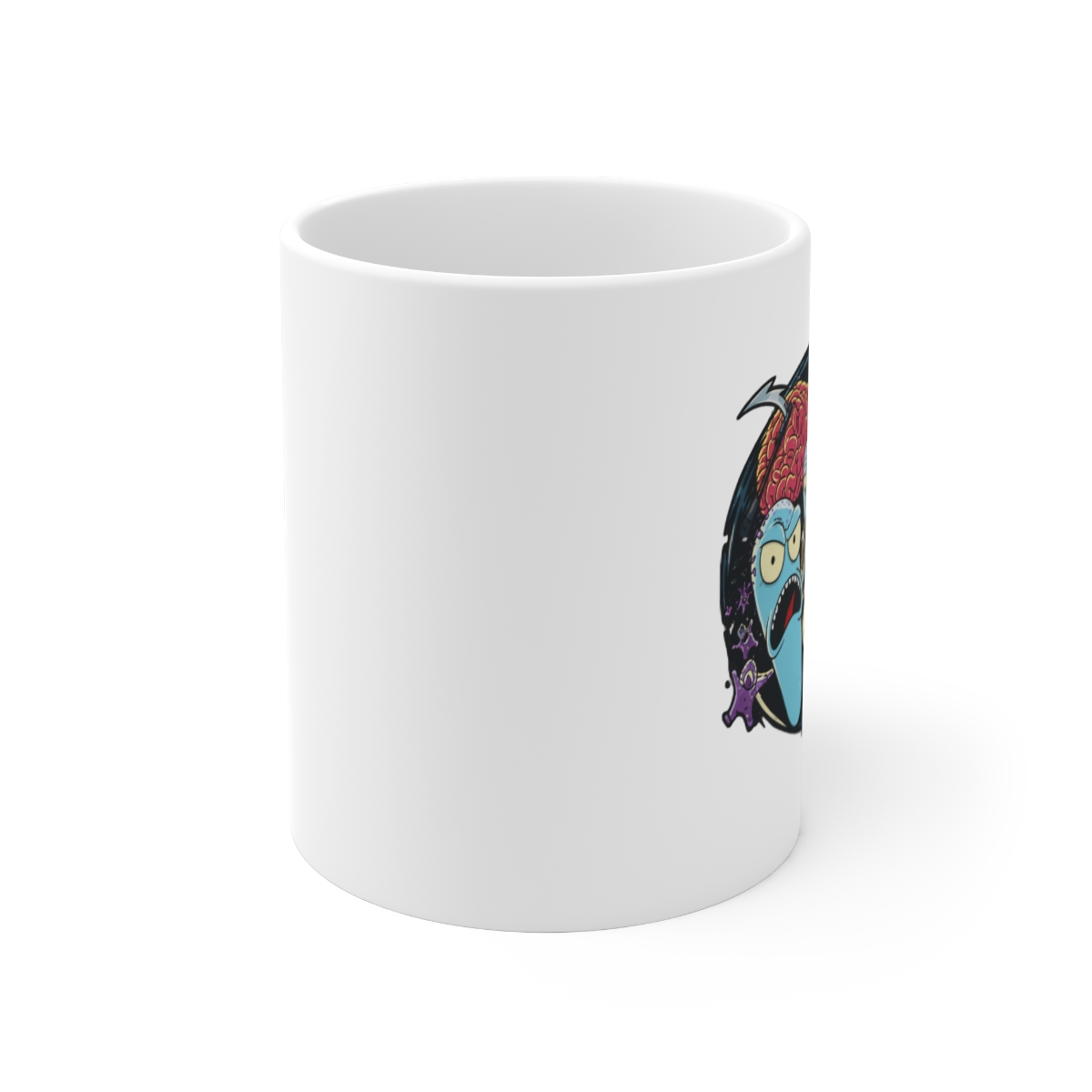 Solar Opposites Group Illustration White Mug - alternate angle 1, merchandise