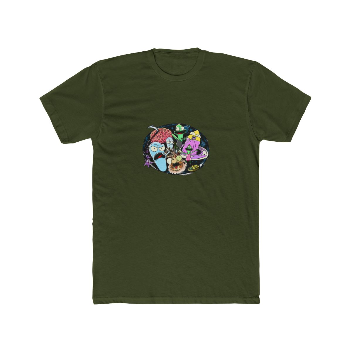 Solar Opposites Group Illustration Adult Short Sleeve T Shirt - alternate angle 5, merchandise