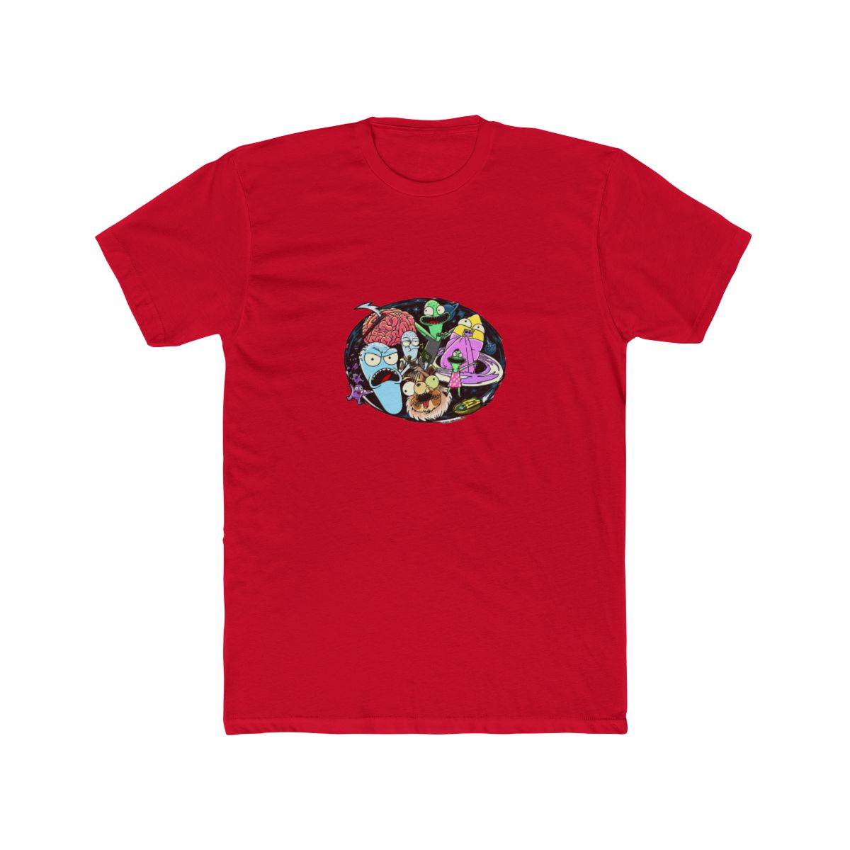 Solar Opposites Group Illustration Adult Short Sleeve T Shirt - alternate angle 2, merchandise