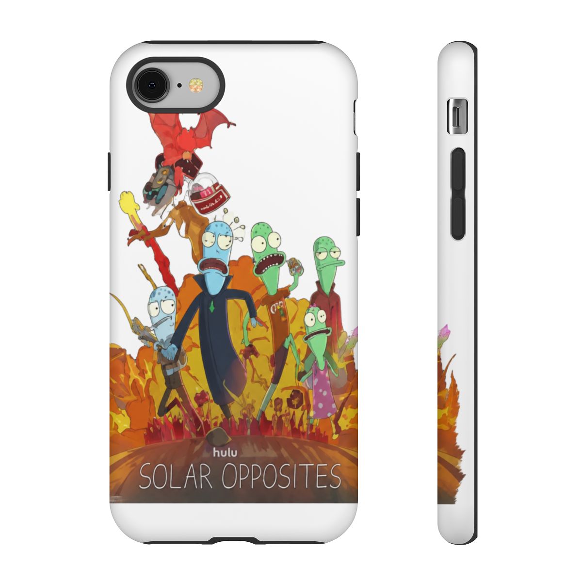 Yumyulack Solar Opposites Ruthless Intelligence Phone Case - alternate angle 1, merchandise