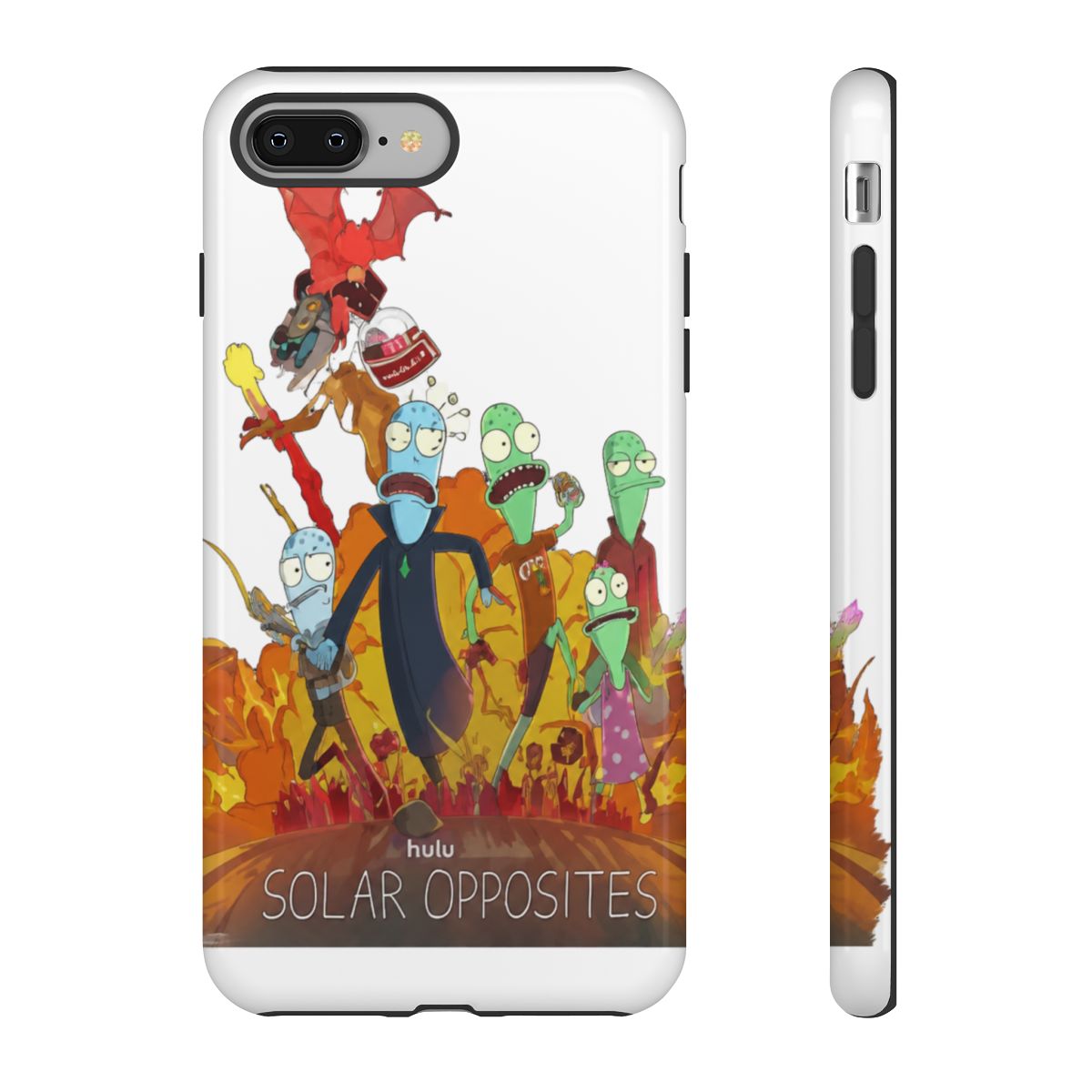 Yumyulack Solar Opposites Ruthless Intelligence Phone Case - alternate angle 2, merchandise
