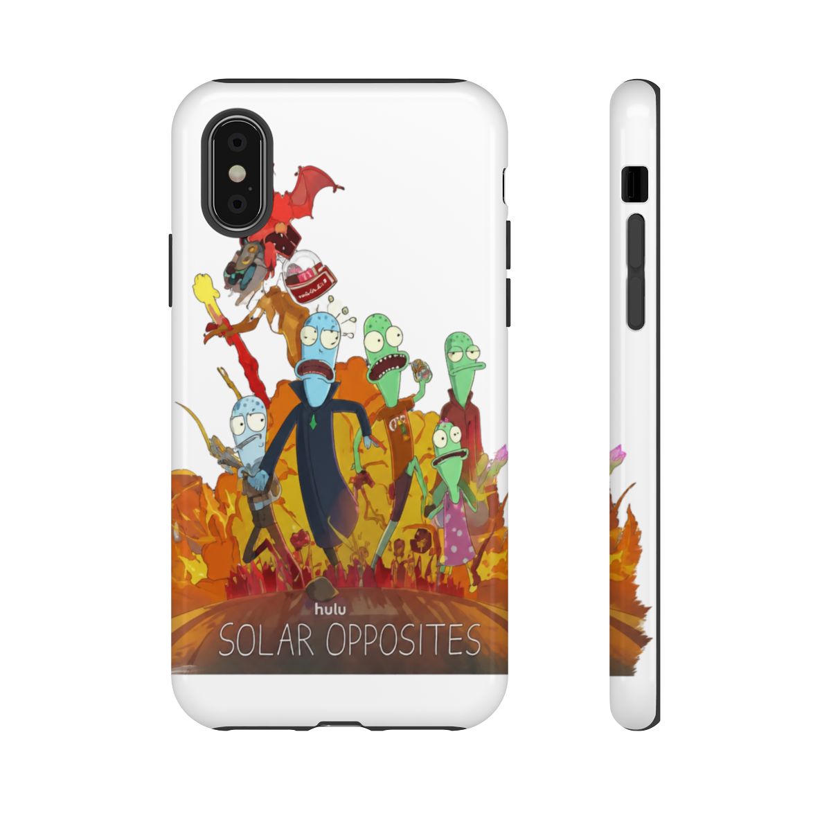 Yumyulack Solar Opposites Ruthless Intelligence Phone Case - alternate angle 4, merchandise