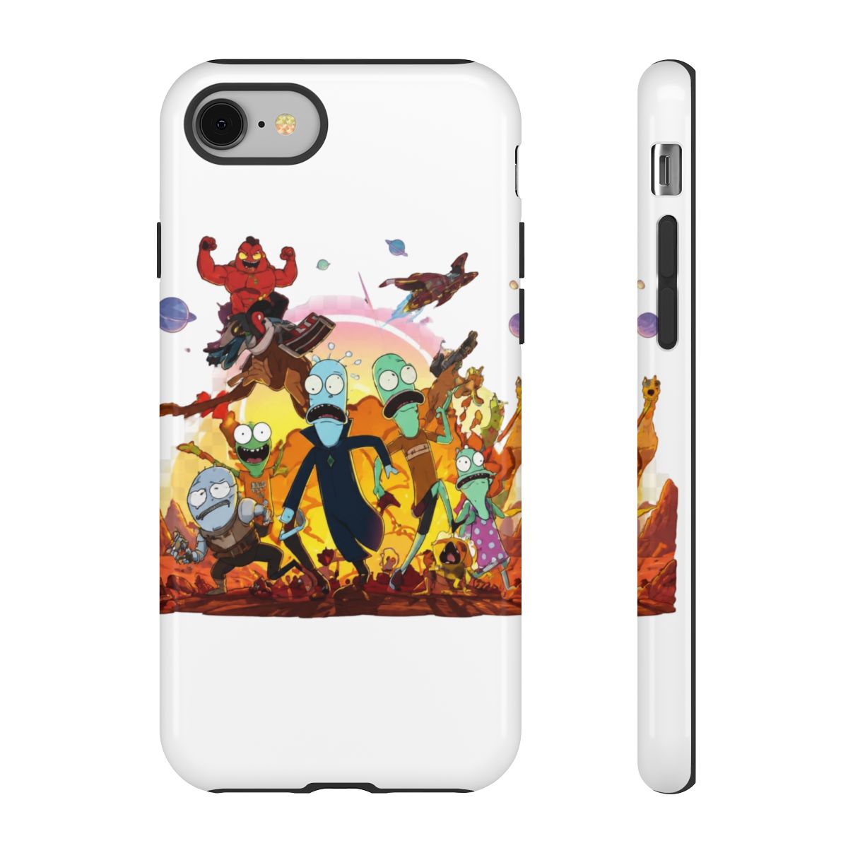 Korvo Solar Opposites Alien Scientist Phone Case