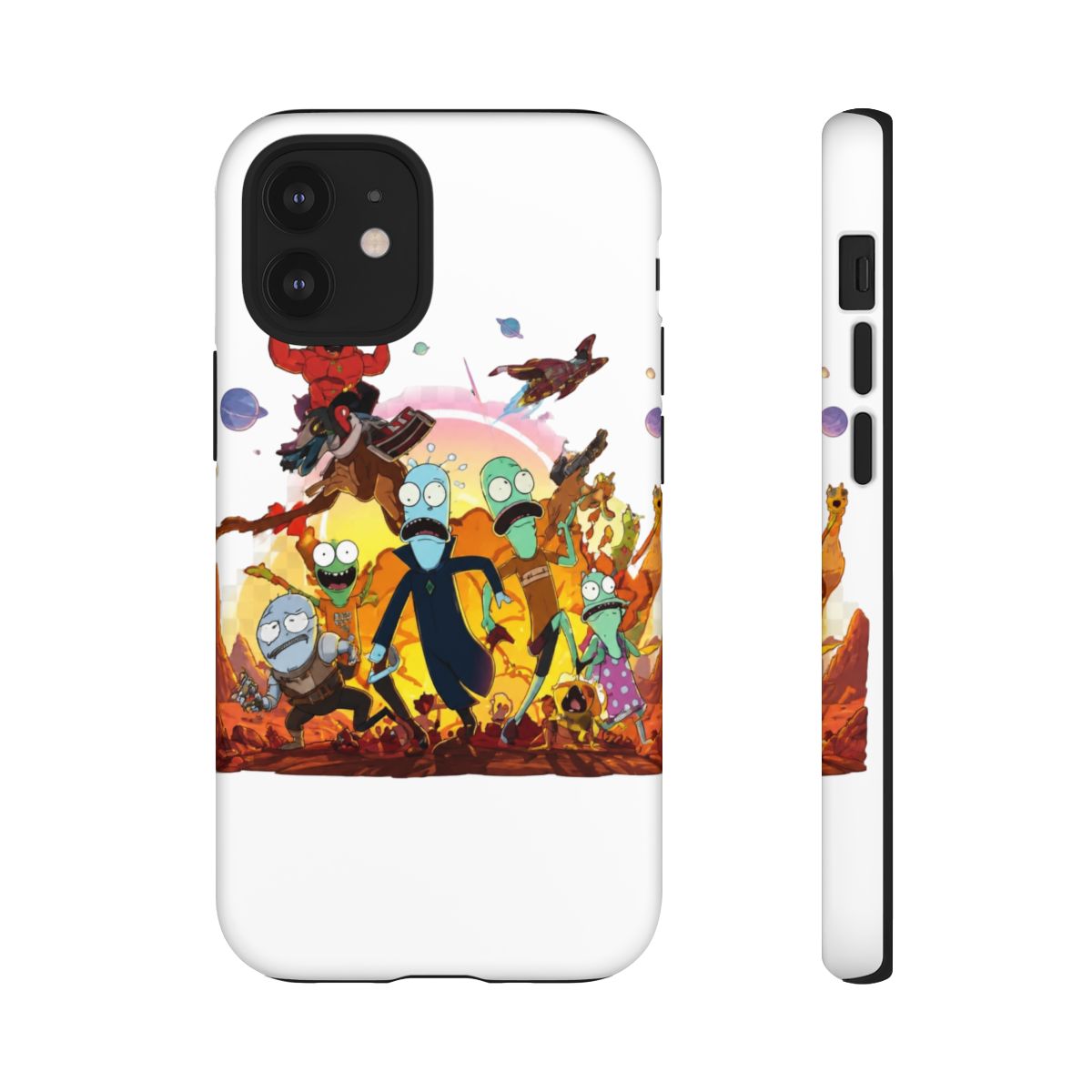 Korvo Solar Opposites Alien Scientist Phone Case - alternate angle 5, merchandise