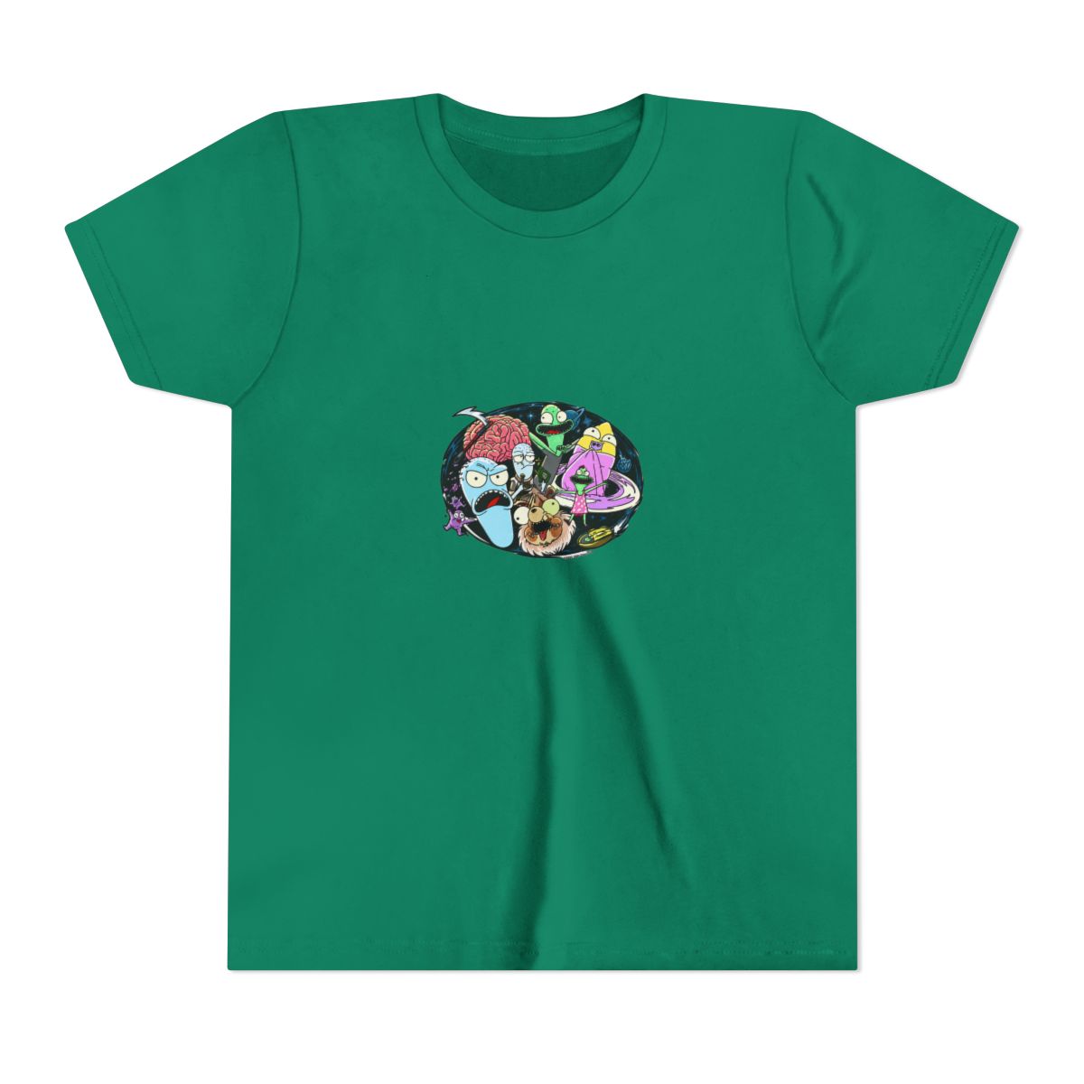 Solar Opposites Group Illustration Adult Short Sleeve Kids T Shirt - alternate angle 2, merchandise