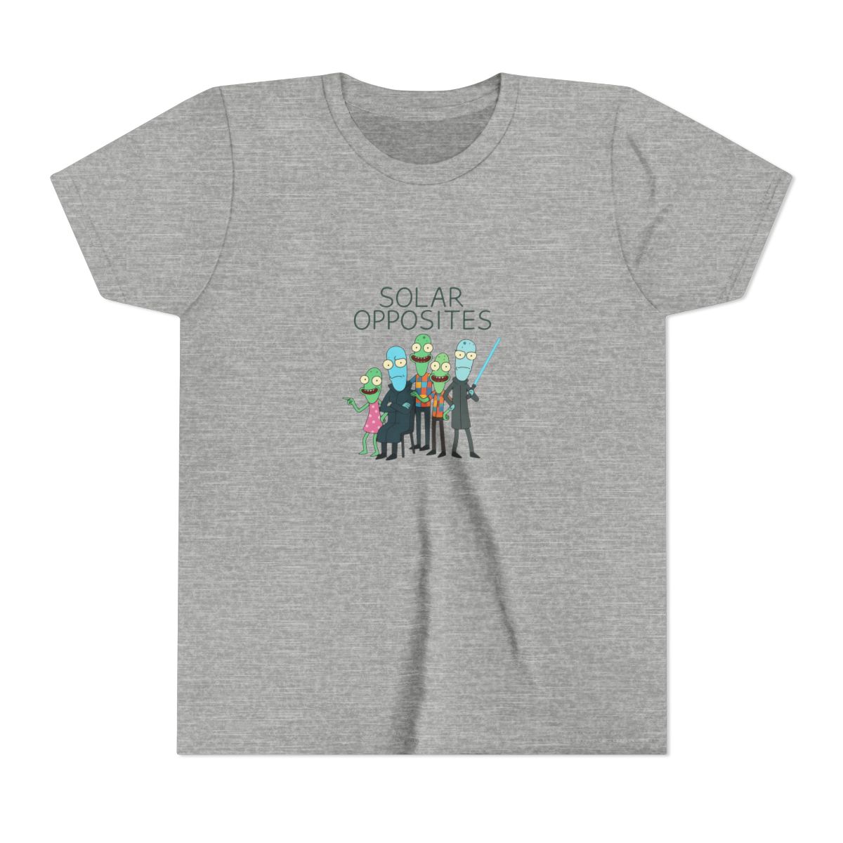 Solar Opposites "Solar Opposites." Kids Tee - alternate angle 3, merchandise