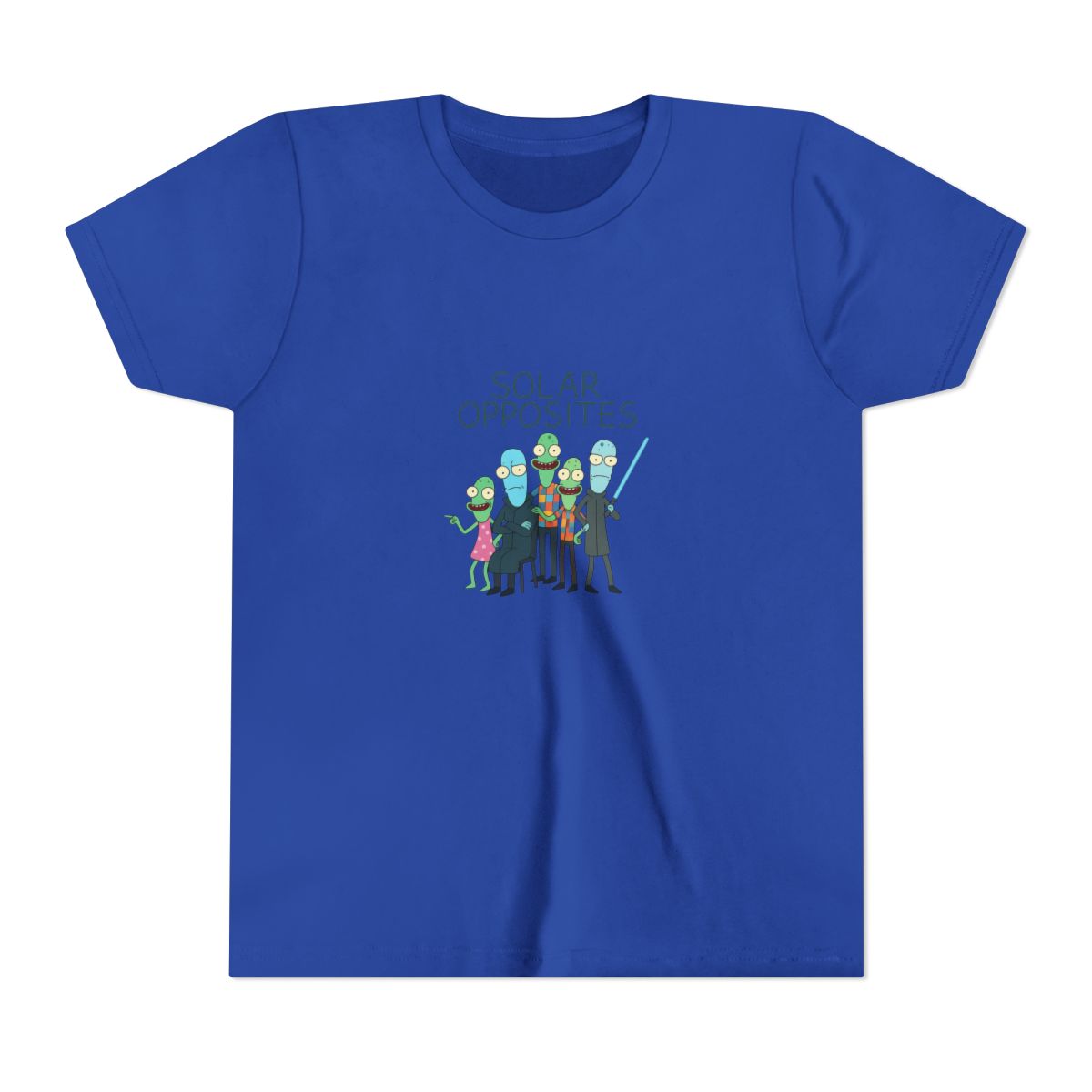 Solar Opposites "Solar Opposites." Kids Tee - alternate angle 4, merchandise